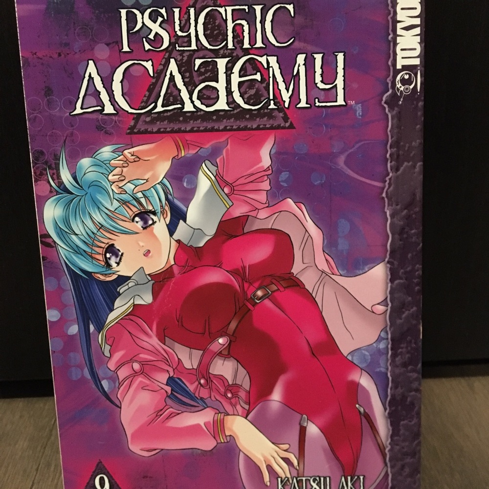 Psychic Academy Vol 9 Manga English - Katsu Aki Tokyopop Paperback Comic